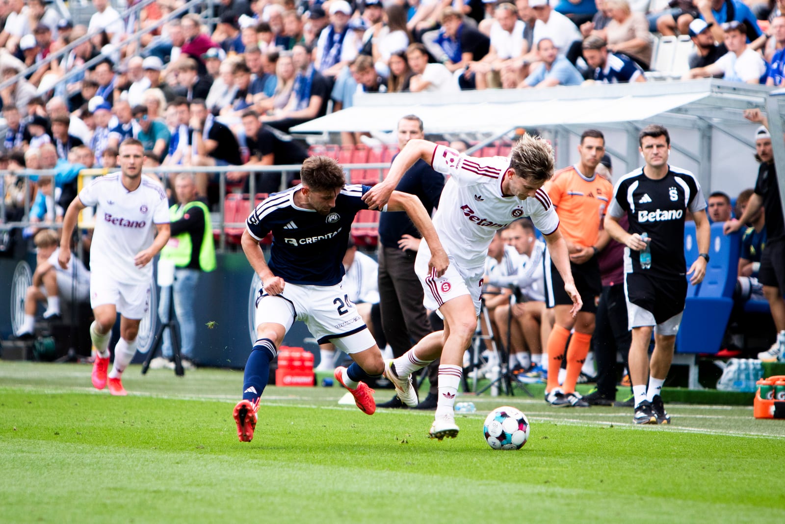 Mercadova paráda nasměrovala Spartu k výhře. V Olomouci zvítězila 3:0