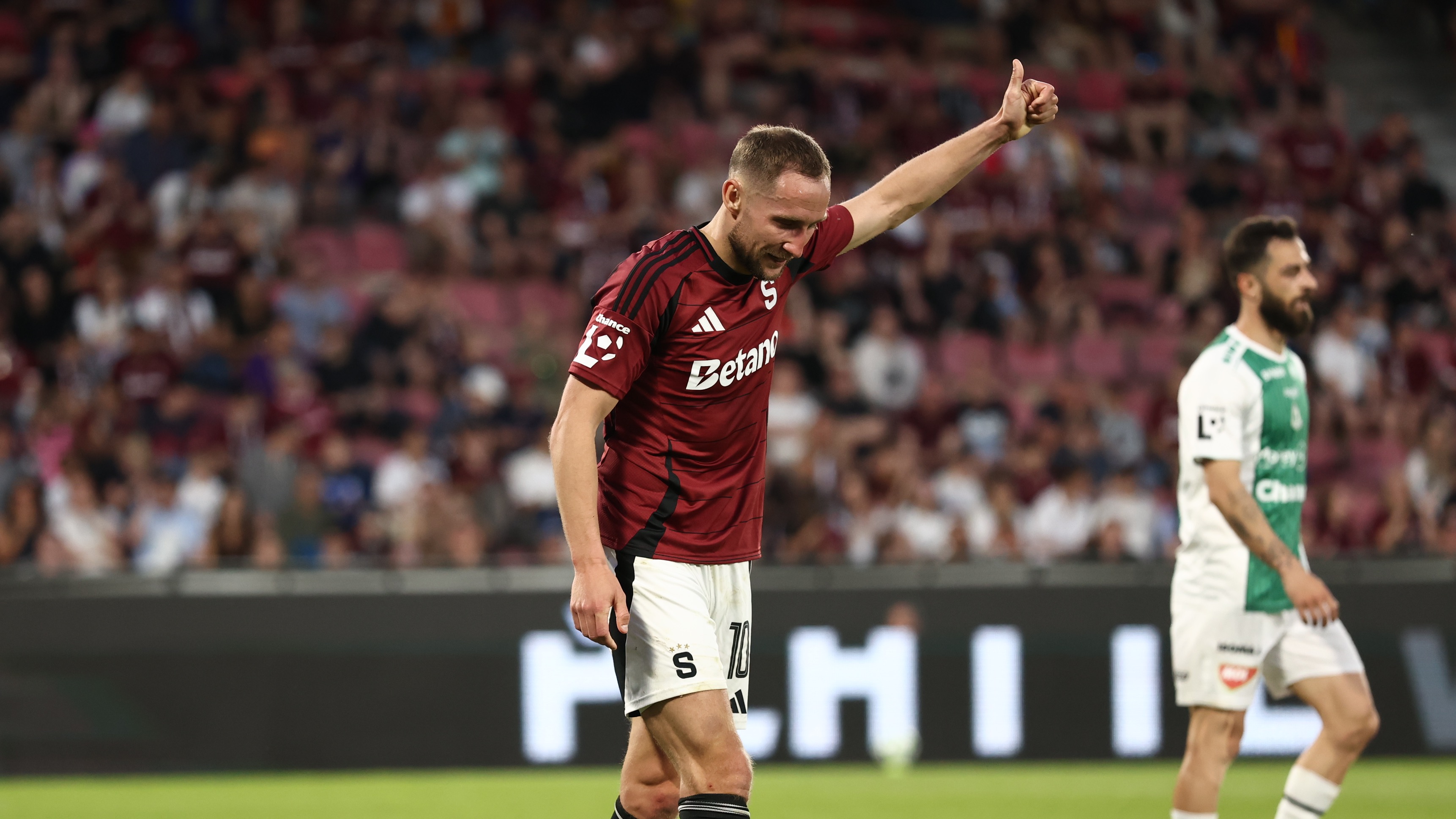 Sparta na úvod nadstavby nezaváhala: Jablonec srazila Kuchtova hlavička i bizarní vyloučení