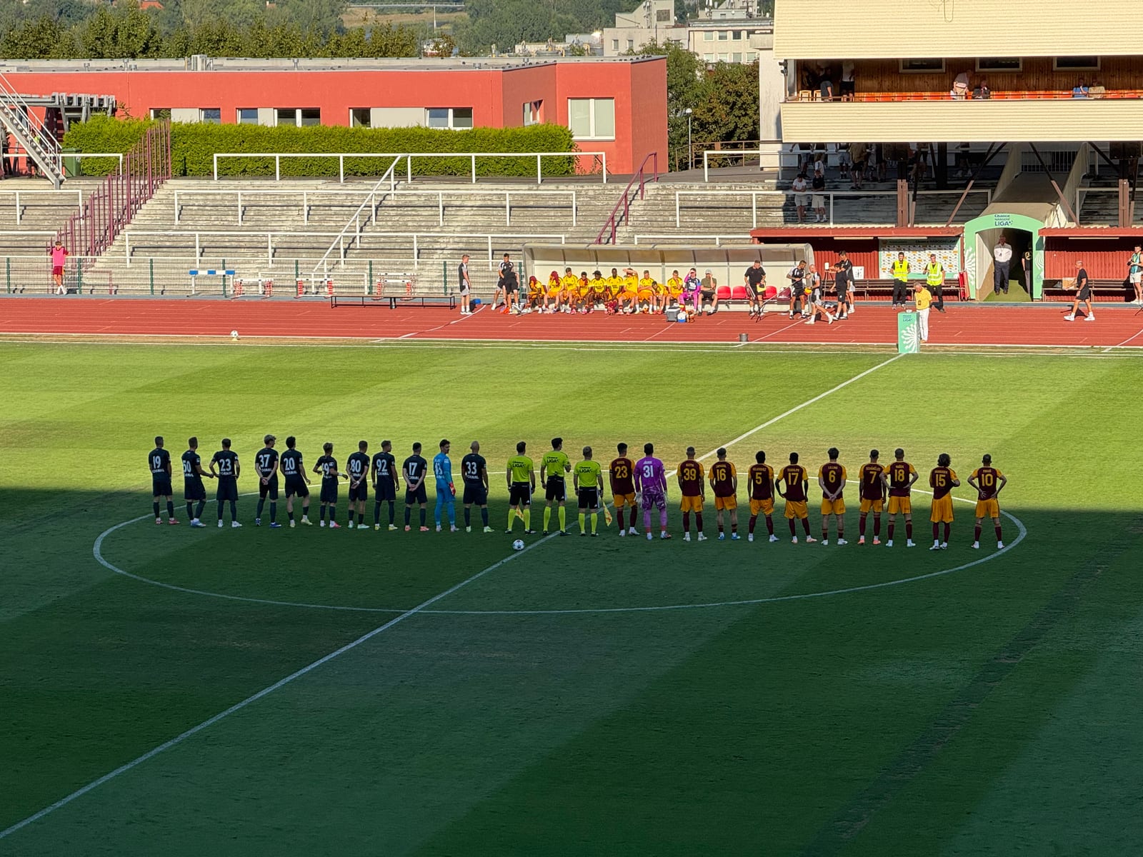 Dominance na Julisce stvrzena v závěru: Dukla po prvním poločase vede nad Kroměříží 1:0